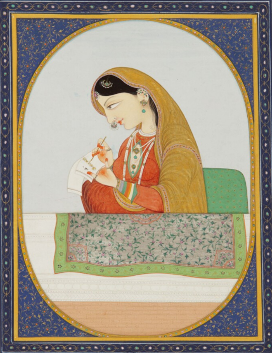 Writing a Letter, 1834